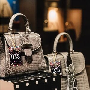 Inventory Number Tags 200pc COAT ROOM TAGSPLASTIC MIRROR IMAGE n transparent box